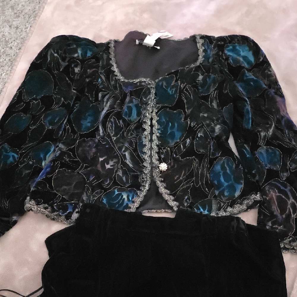 Tart Collections Black and Blue Jacket